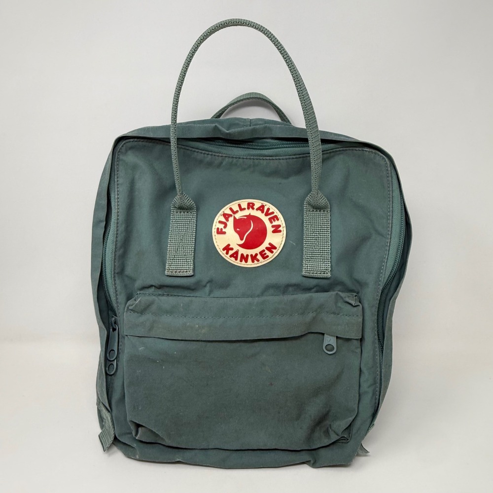 Fjallraven Kanken Classic Backpack Forest Green Vinylon F Water Resistant Bag